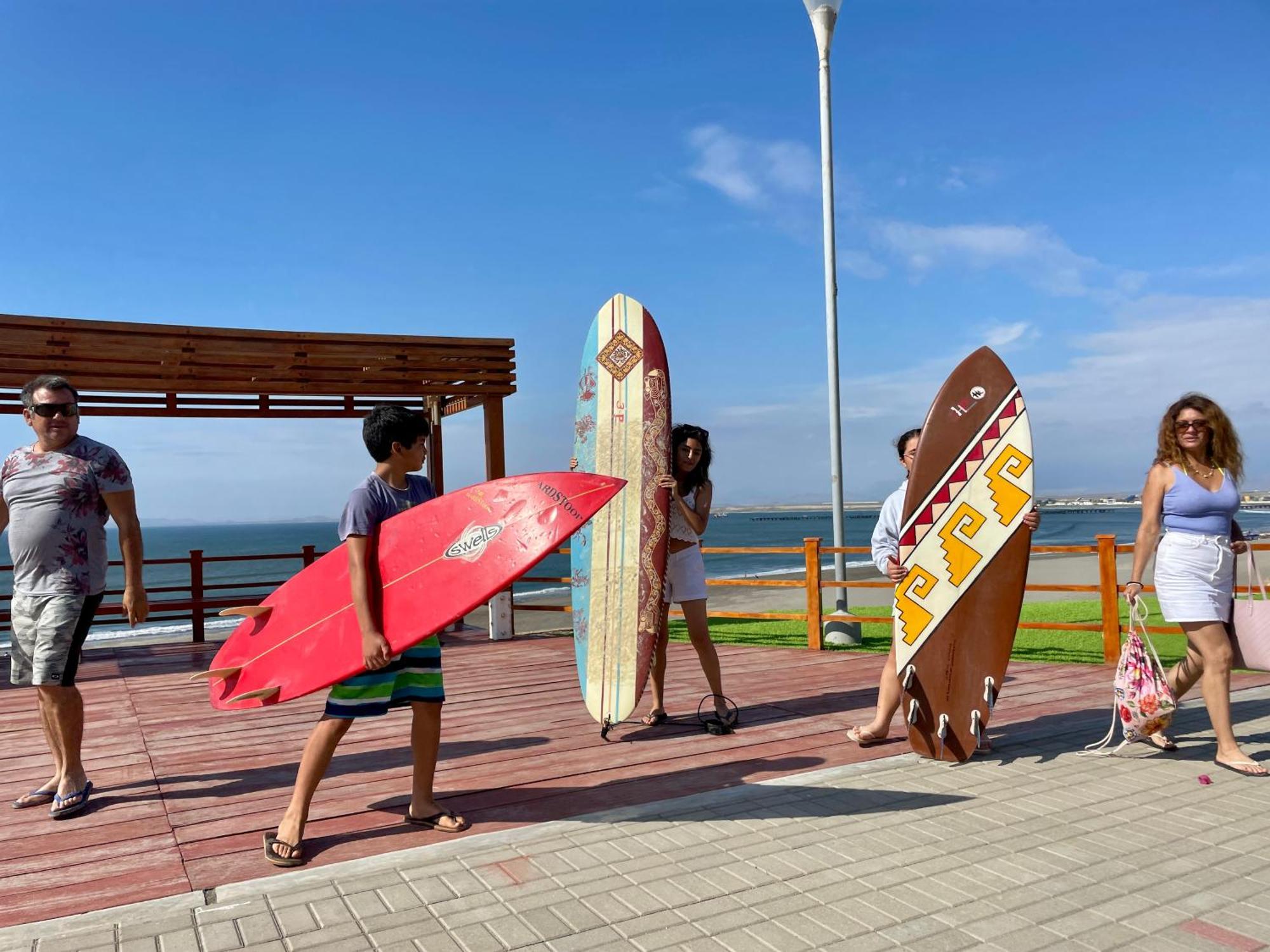 فندق Family Surf Chicama بويرتو شيكاما المظهر الخارجي الصورة